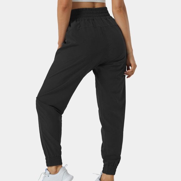 Halara High Waisted Elastic Waistband Casual Joggers - Size M - Picture 2 of 2